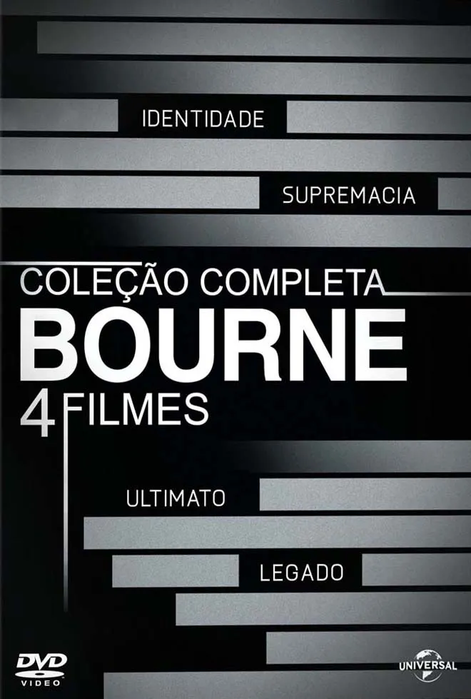 Jason Bourne Coleção Completa 1 ao 4