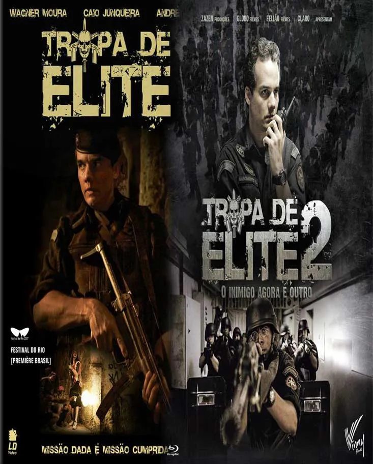 Tropa de Elite 1 e 2