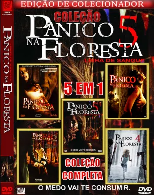 Pânico na Floresta 1,2,3,4,5,6,7 – Coleção